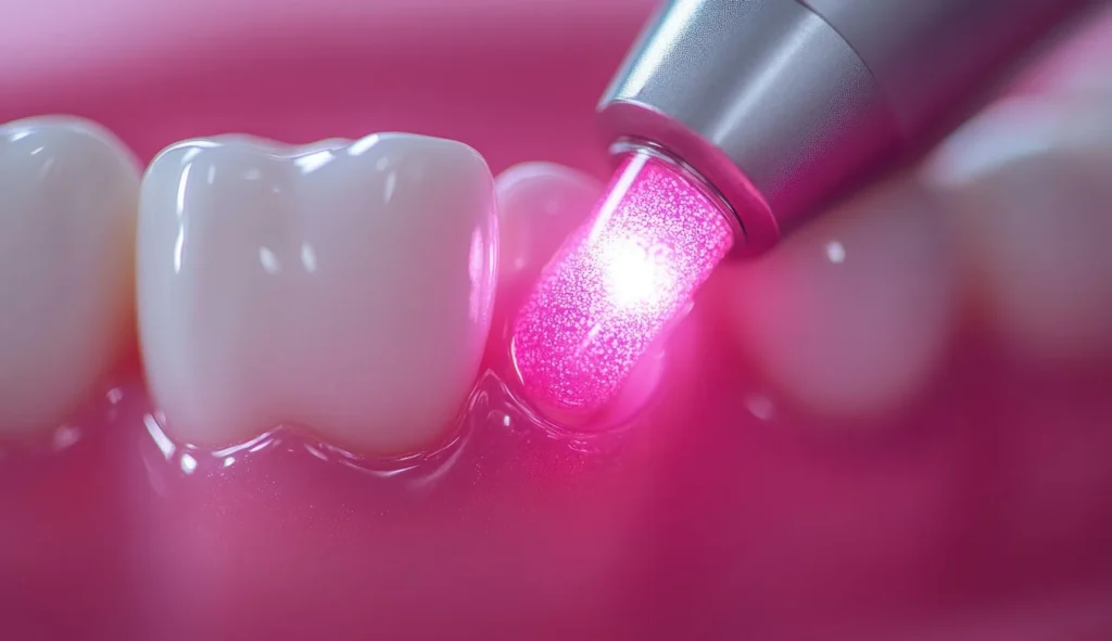 Piezo and laser surgery for maxillofacial conditions
